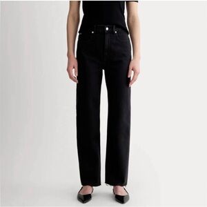Everlane The Way High Jean Coal Black